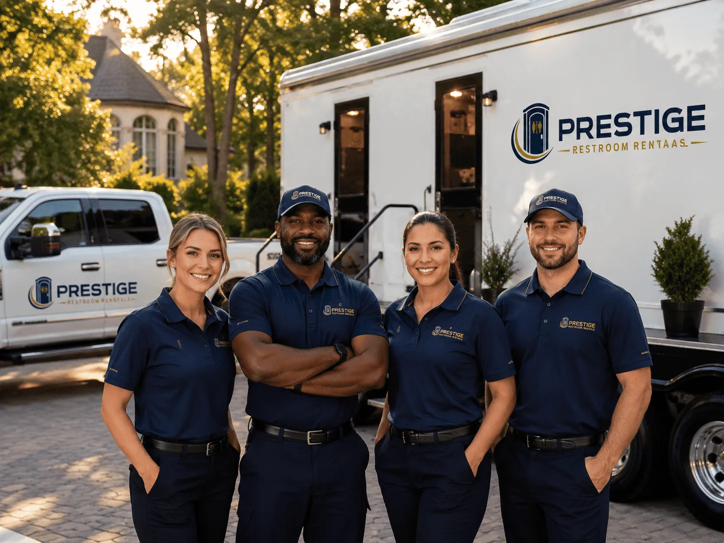 Trusted Luxury Portable Restrooms company in Clever, MO